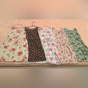 LIKE NEW H&M Girl’s Sleeveless Dresses (set of 5)